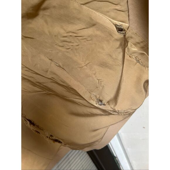 House of CB London Beige Double Breasted Coat Size Small - Picture 13 of 16